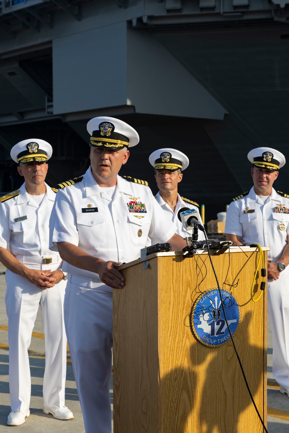 USS Gerald R. Ford Pre-Deployment Press Conference