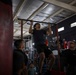 Pull-Up Bar Challenge at Blazing Boxing Gym with Permanent Contact Station Brownsville