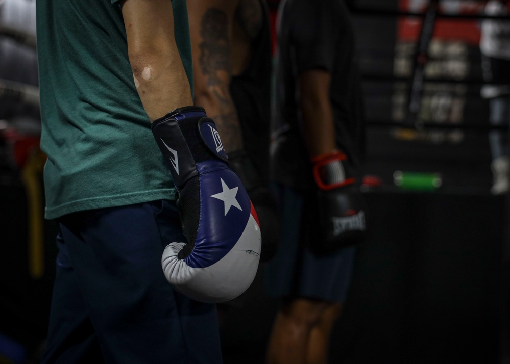 Pull-Up Bar Challenge at Blazing Boxing Gym with Permanent Contact Station Brownsville