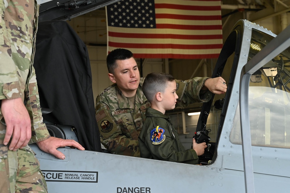 Wings of Hope: A Special Pilot Experience for Two Young Cancer Fighters at the 175th Wing