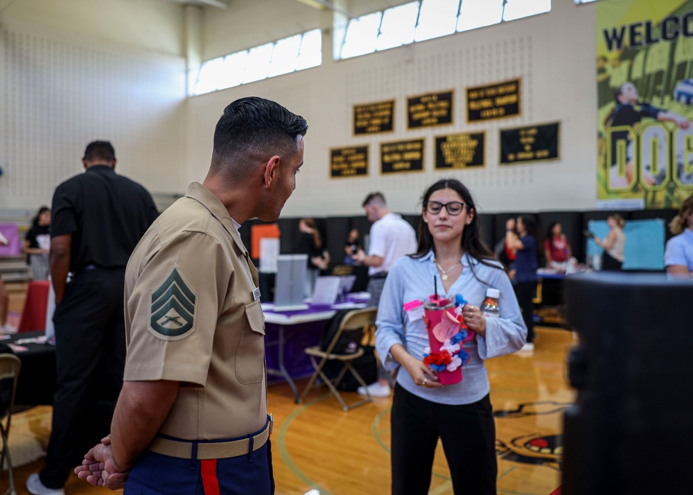 Girls State College Fair with Recruiting Station San Antonio