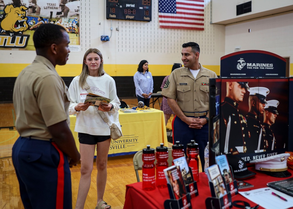 Girls State College Fair with Recruiting Station San Antonio