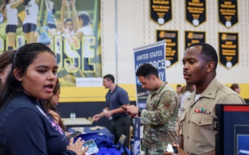 Girls State College Fair with Recruiting Station San Antonio