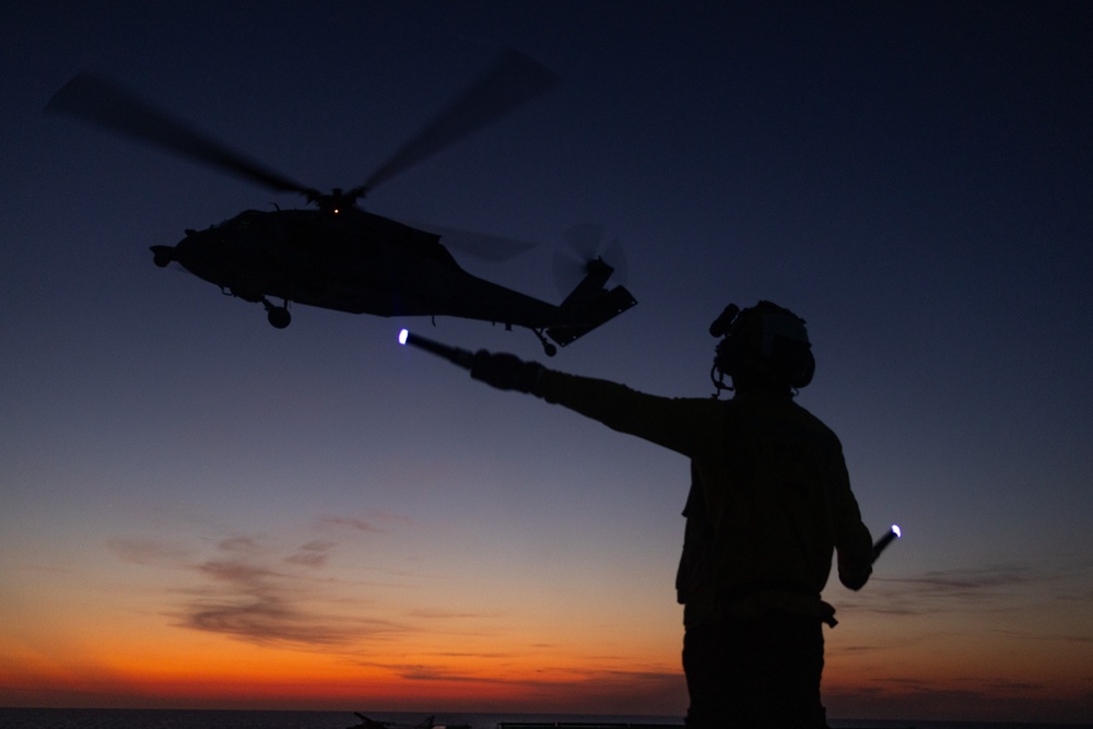 22nd MEU (SOC) | Evening Flight Operations During COMPTUEX