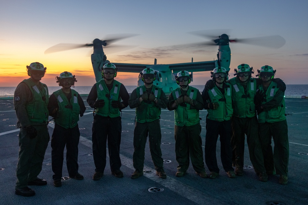 22nd MEU (SOC) | Evening Flight Operations During COMPTUEX