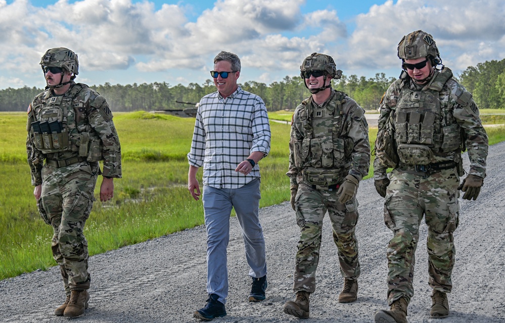 SECARMY Visits Fort Stewart