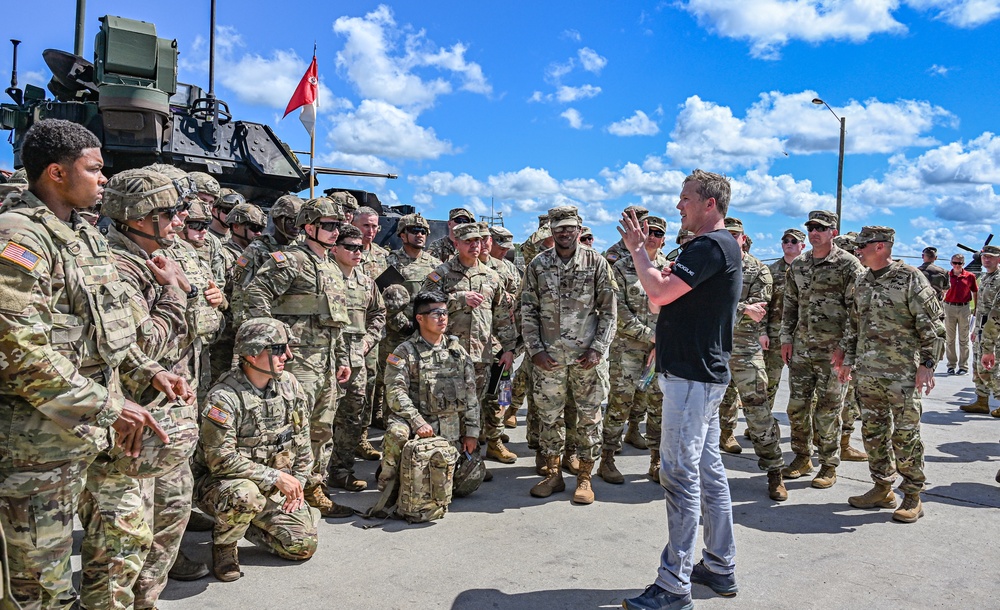 SECARMY Visits Fort Stewart