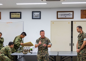 U.S. Marine Corps Sgt. Maj. Rivera Receives Letter of Appreciation from Japan Ground Self-Defense Force Service Members