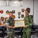 U.S. Marine Corps Sgt. Maj. Rivera Receives Letter of Appreciation from Japan Ground Self-Defense Force Service Members