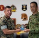 U.S. Marine Corps Sgt. Maj. Rivera Receives Letter of Appreciation from Japan Ground Self-Defense Force Service Members