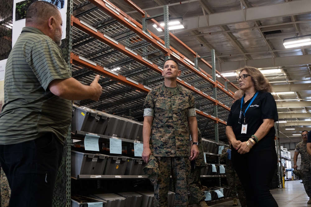 20th Sergeant Major of the Marine Corps Sgt. Maj. Carlos A. Ruiz Visits MCBH