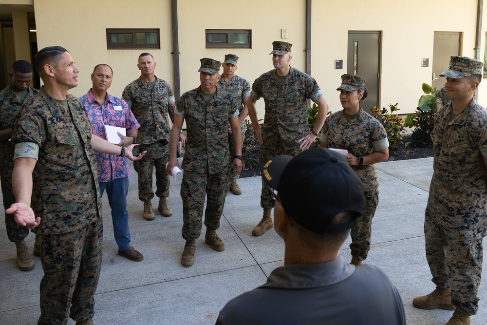 20th Sergeant Major of the Marine Corps Sgt. Maj. Carlos A. Ruiz Visits MCBH