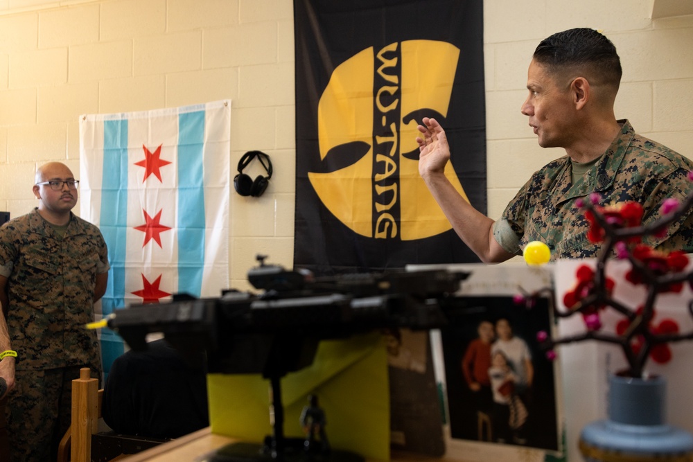 20th Sergeant Major of the Marine Corps Sgt. Maj. Carlos A. Ruiz Visits MCBH