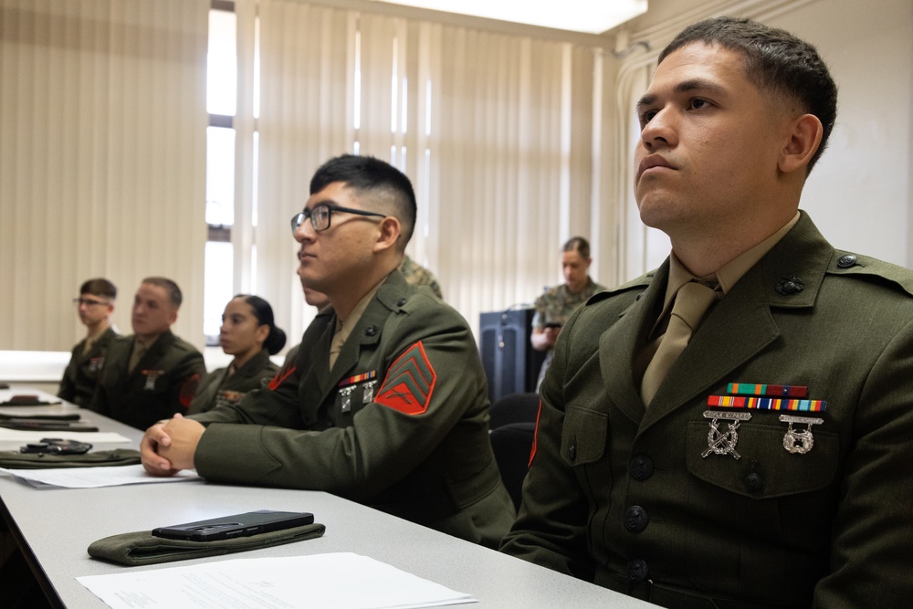 20th Sergeant Major of the Marine Corps Sgt. Maj. Carlos A. Ruiz Visits MCBH