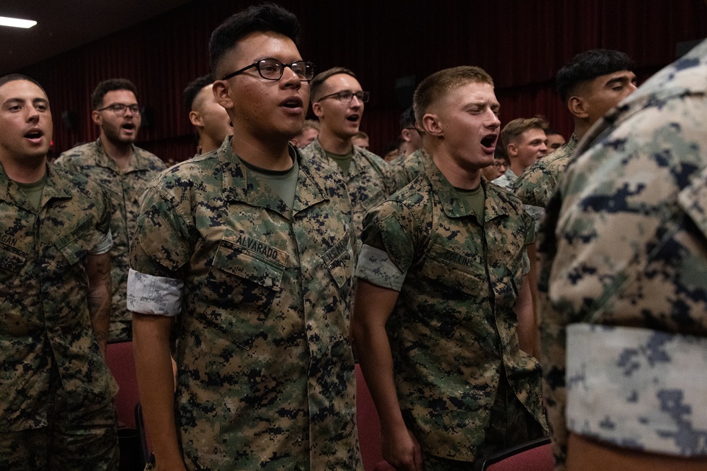 20th Sergeant Major of the Marine Corps Sgt. Maj. Carlos A. Ruiz Visits MCBH