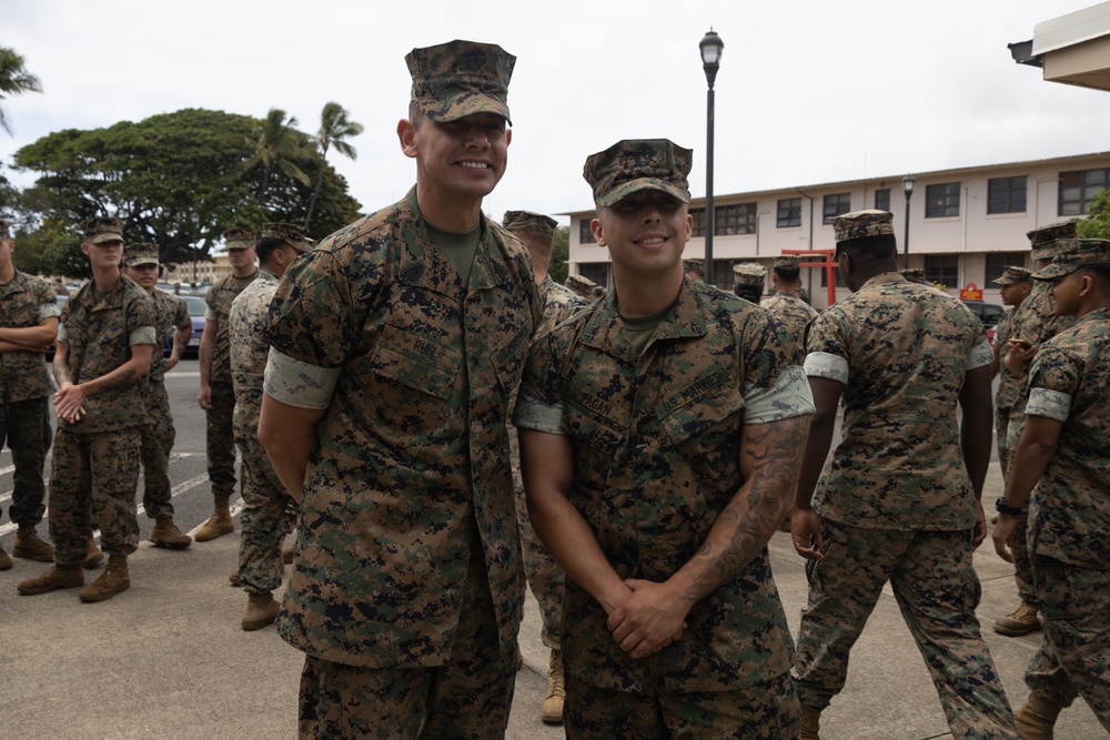 20th Sergeant Major of the Marine Corps Sgt. Maj. Carlos A. Ruiz Visits MCBH