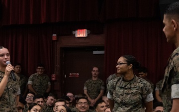 20th Sergeant Major of the Marine Corps Sgt. Maj. Carlos A. Ruiz Visits MCBH