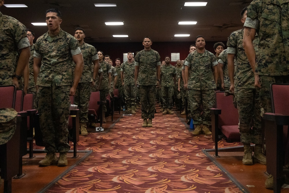 20th Sergeant Major of the Marine Corps Sgt. Maj. Carlos A. Ruiz Visits MCBH