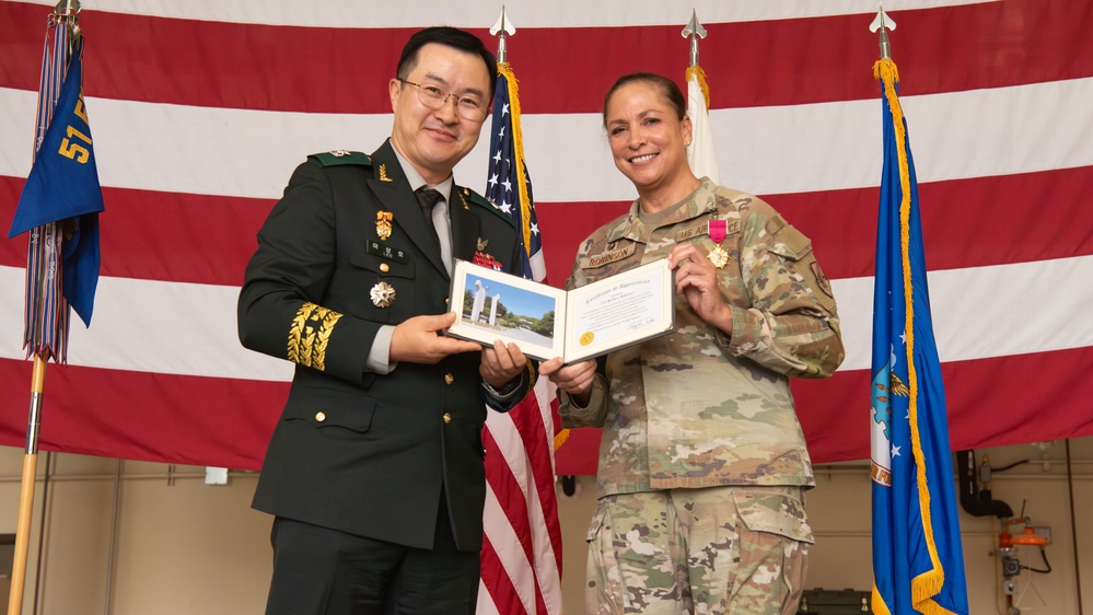 51st MDG Change of Command