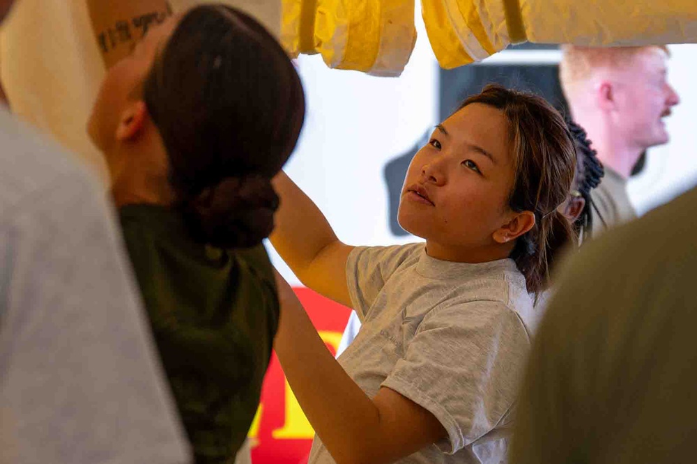 Airmen, Guardsmen and Marines train in HAZMAT response