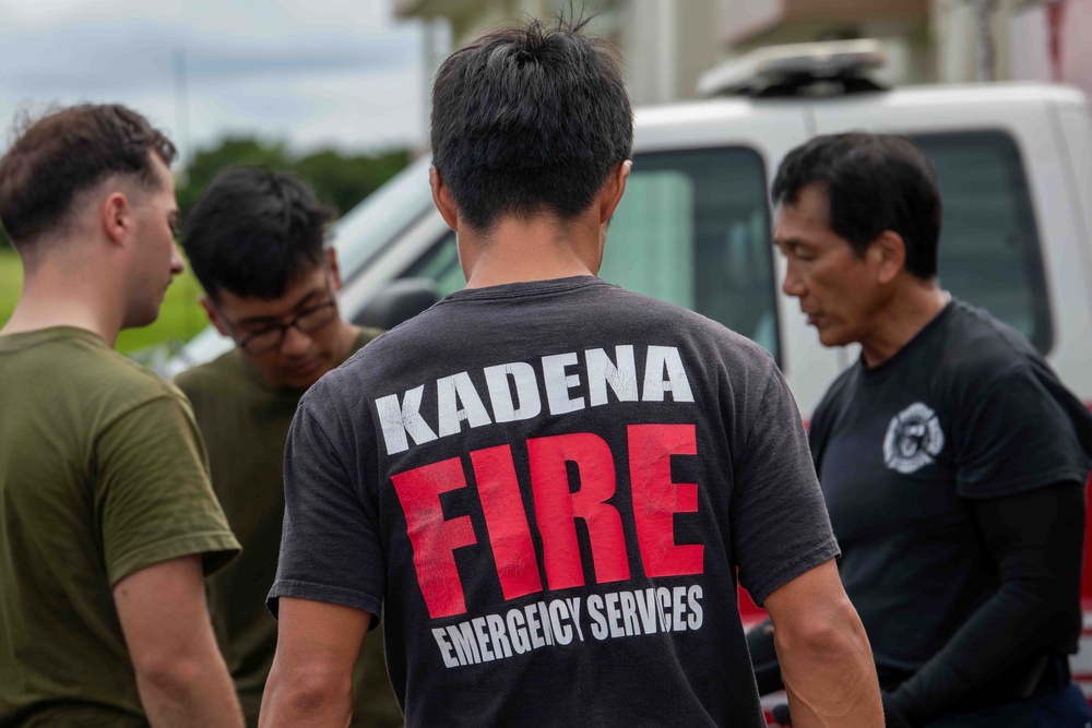 Airmen, Guardsmen and Marines train in HAZMAT response