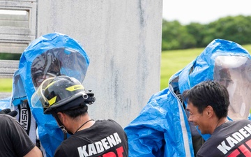 Airmen, Guardsmen and Marines train in HAZMAT response