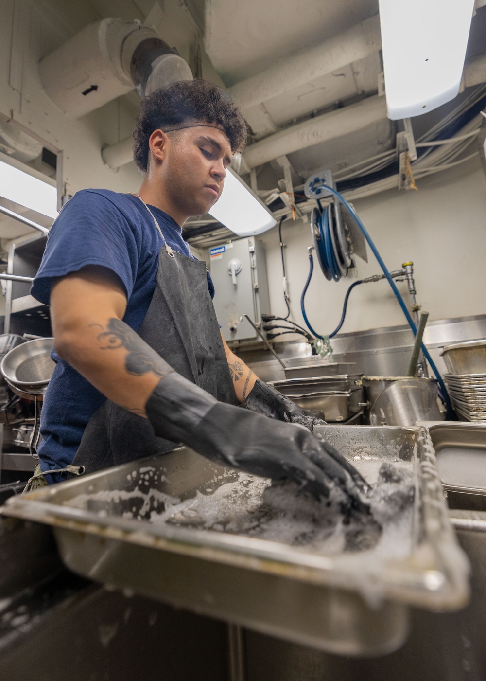 Daily Operations Aboard USS George H.W. Bush (CVN 77)