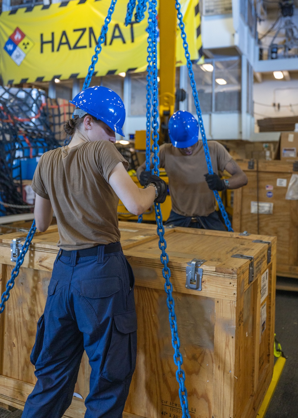 Daily Operations Aboard USS George H.W. Bush (CVN 77)