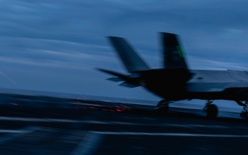 George Washington Conducts Flight Operations