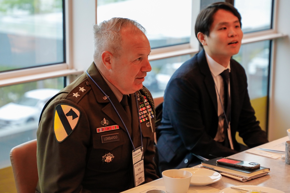 Maj.  General Charles Lombardo Attends InLex in Daejeon, South Korea.