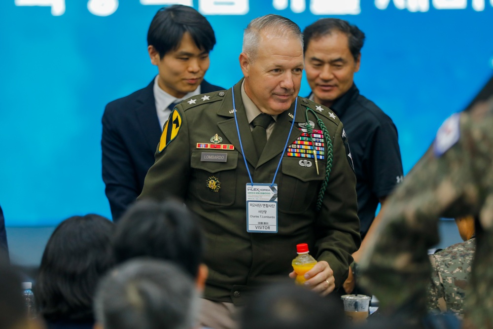 Maj.  General Charles Lombardo Attends InLex in Daejeon, South Korea.