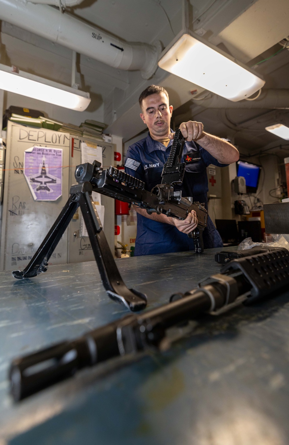 Daily Operations Aboard USS George H.W. Bush (CVN 77)