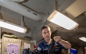 Daily Operations Aboard USS George H.W. Bush (CVN 77)