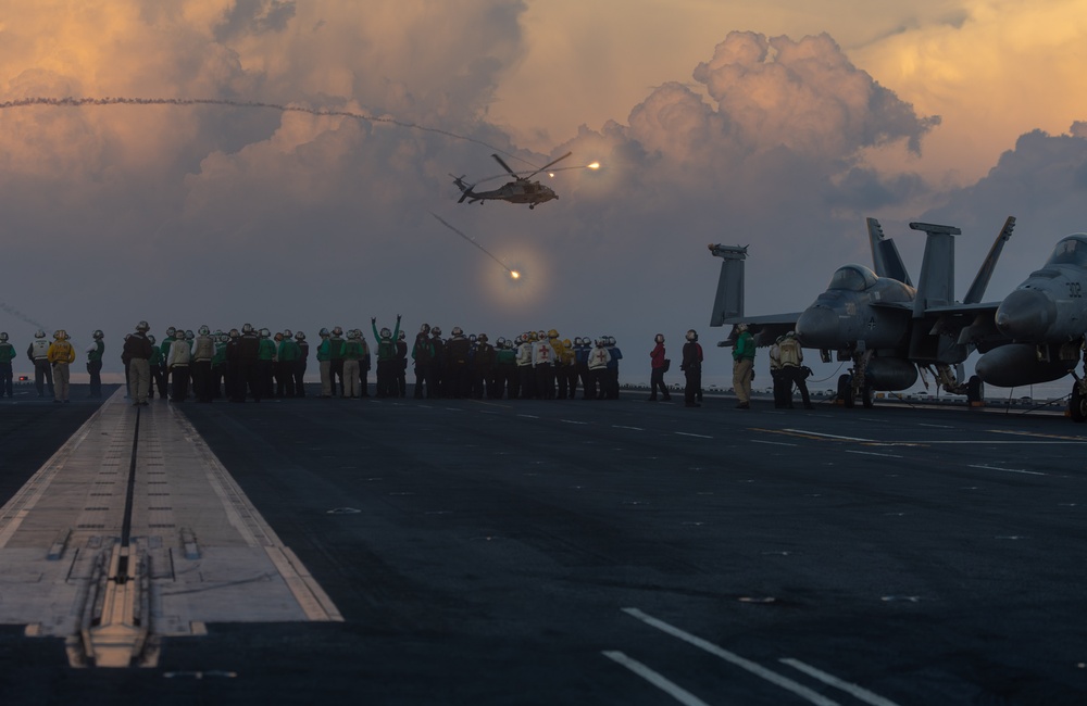 Daily Operations Aboard USS George H.W. Bush (CVN 77)