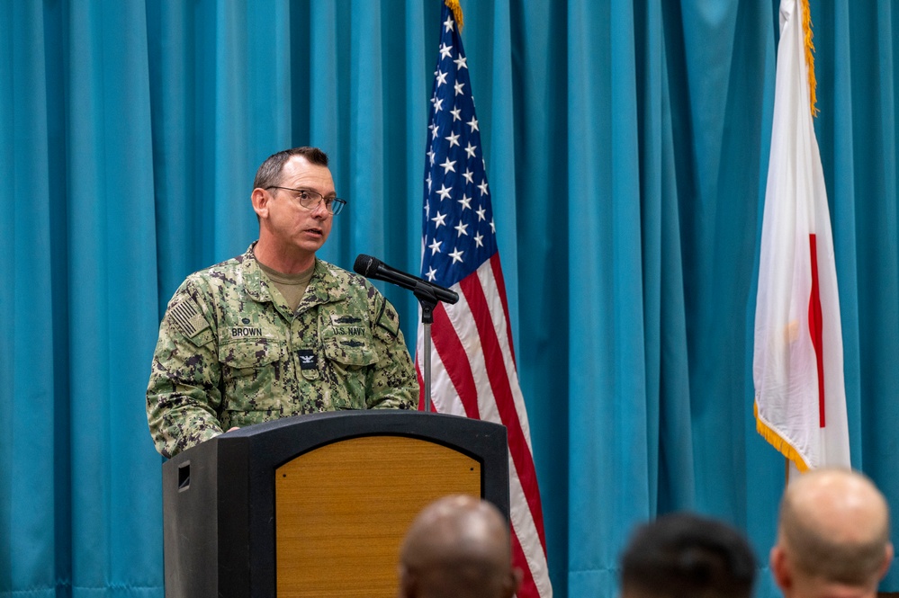 Defense Logistics Agency Energy Okinawa Change of Command