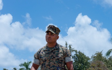 Gunnery Sergeant Froylan Ceja Frocked to First Sergeant