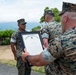 Gunnery Sergeant Froylan Ceja Frocked to First Sergeant