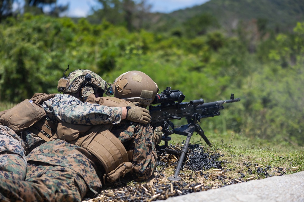 5th ANGLICO| M240B Machine Gun Range