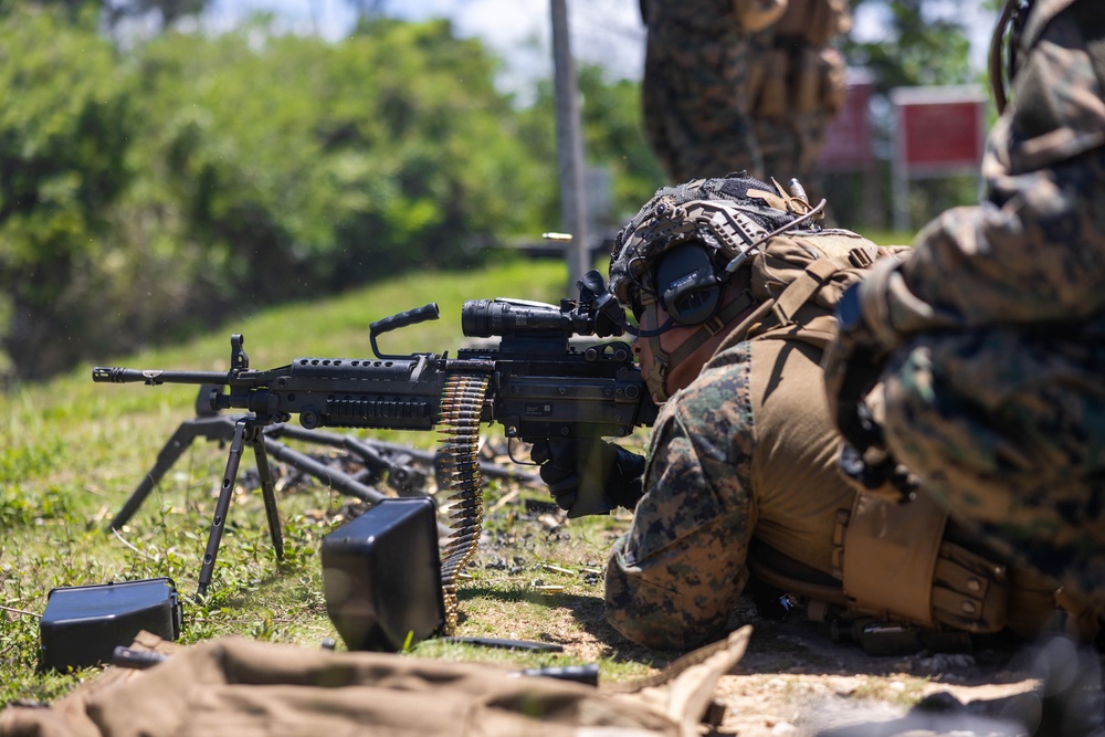 5th ANGLICO| M240B Machine Gun Range