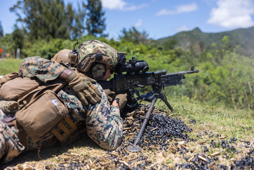 5th ANGLICO| M240B Machine Gun Range