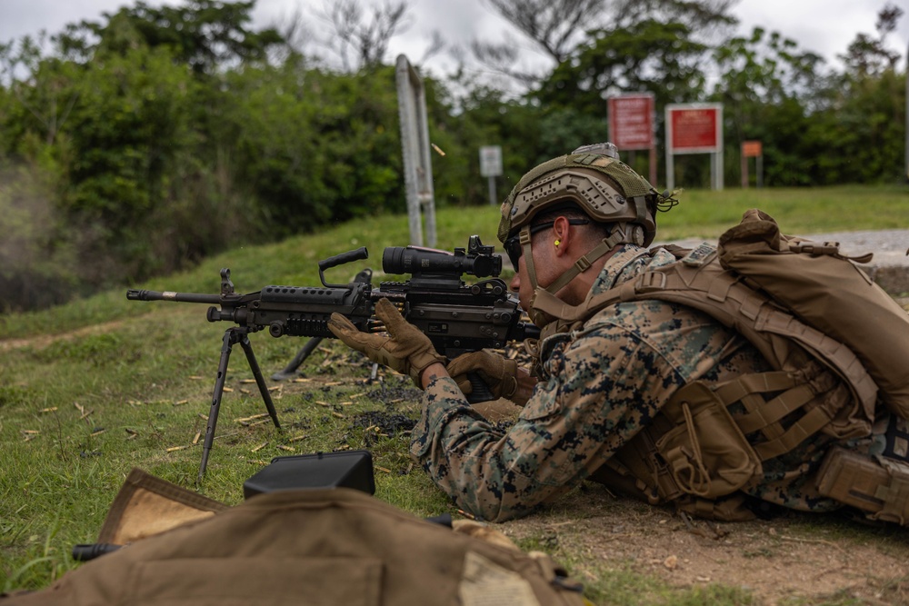 5th ANGLICO| M240B Machine Gun Range