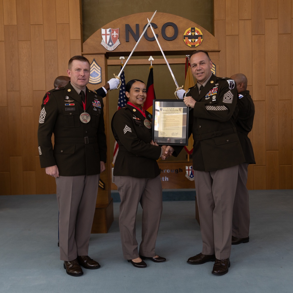 21st TSC Sgt. Morales Club Ceremony
