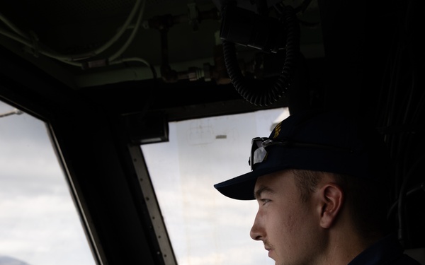 USCG Cutter Stratton (WMSL 752) conducts trilateral engagements with Japan Coast Guard and Philippine Coast Guard in Kagoshima, Japan