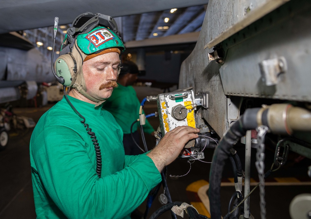 Daily Operations Aboard USS George H.W. Bush (CVN 77)
