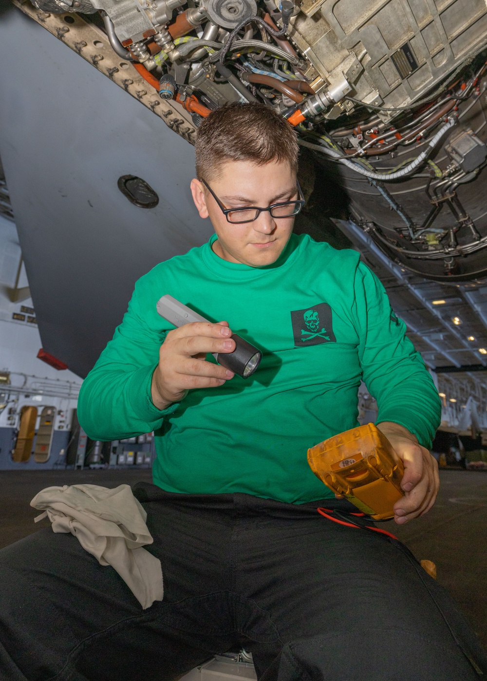 Daily Operations Aboard USS George H.W. Bush (CVN 77)