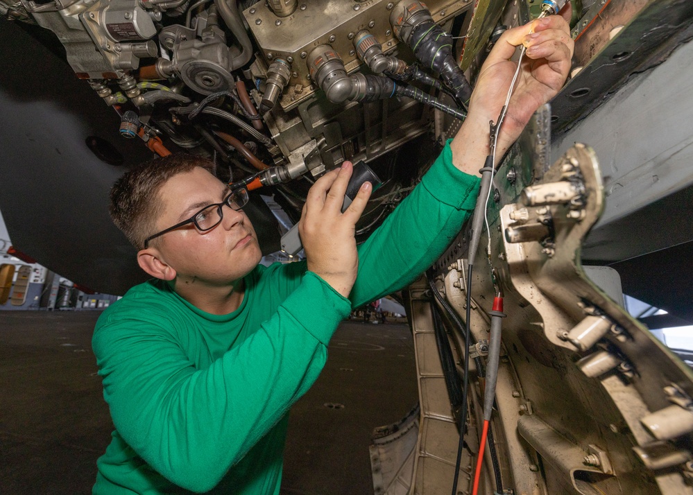 Daily Operations Aboard USS George H.W. Bush (CVN 77)