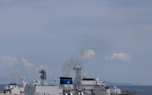 USCG Cutter Stratton (WMSL 752) conducts trilateral engagements with Japan Coast Guard and Philippine Coast Guard in Kagoshima, Japan