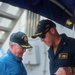 Distinguished visitor Retired USN Capt. Peter Bulkeley visits DDG84