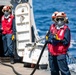 USS Preble Conducts Aviation Training Team Drill