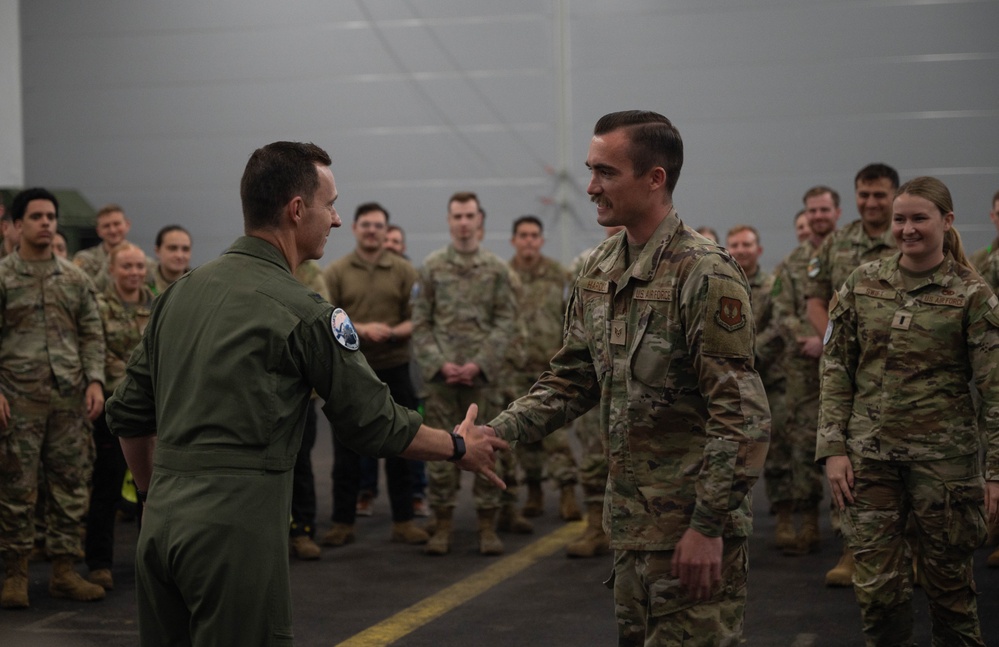 Airmen highlighted for dedication and achievements at AT 25